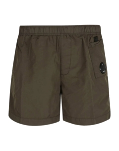 Плавки-шорты с линзами, зеленый C.p. company