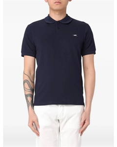 Футболка-поло с нашивкой-логотипом, синий Add