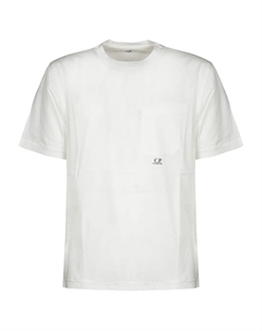 Футболка с логотипом, белый C.p. company