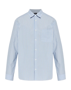 Полосатая рубашка на пуговицах, синий A.p.c.