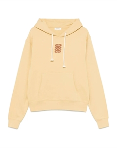 Худи с нашивкой-логотипом, желтый Sandro