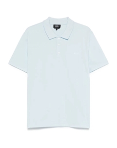 Рубашка поло с вышитым логотипом, синий A.p.c.