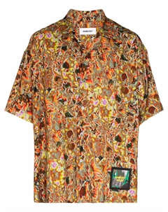 Рубашка с абстрактным принтом, красный Ambush