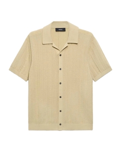 Рубашка с рисунком «ёлочка», нейтральный Theory