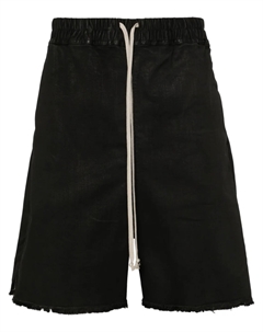 Вощеные шорты Long Boxers, черный Rick owens