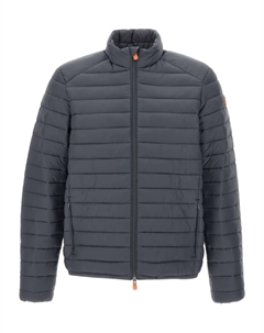 Утепленная куртка на молнии, серый Save the duck