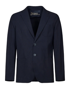 Однобортный блейзер, синий Herno