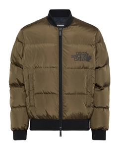 Бомбер Easy, зеленый Dsquared2