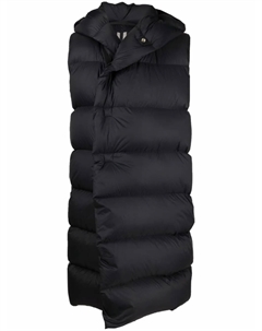 Пуховик без рукавов, черный Rick owens
