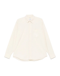 Хлопковая рубашка, нейтральный Aspesi