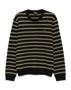Полосатый джемпер, черный A.p.c.