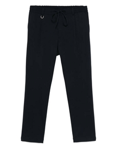 Брюки прямого покроя, синий Paolo pecora