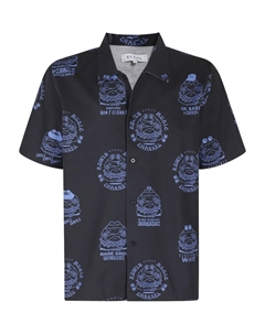 Рубашка с короткими рукавами и графическим принтом EMC, черный Edwin