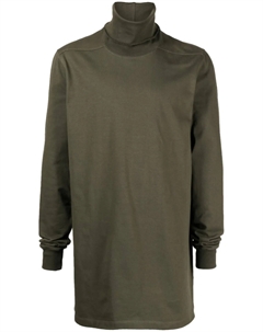 Толстовка Surf T с высоким воротником, зеленый Rick owens