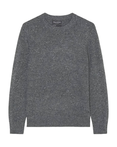 Свитер с круглым вырезом, серый Marc o'polo