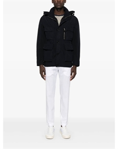 Куртка с капюшоном, синий Aspesi