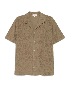 Рубашка с рисунком из махровой ткани, зеленый Altea