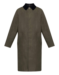 Пальто с вельветовым воротником, зеленый A.p.c.