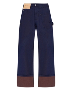 Перекрученные джинсы, синий Jw anderson