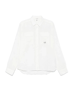 Льняная рубашка, белый C.p. company