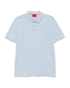 Рубашка-поло из хлопка, синий Hugo