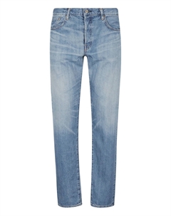 Джинсы прямого покроя, синий Edwin