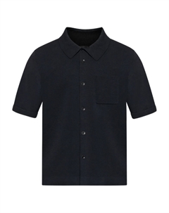 Рубашка с короткими рукавами и застежкой на пуговицы, черный Rag & bone