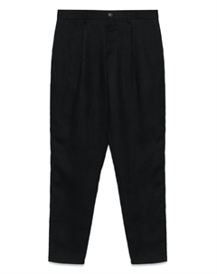 Льняные брюки, синий Canali