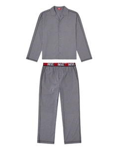 Пижама Paul в клетку, серый Diesel