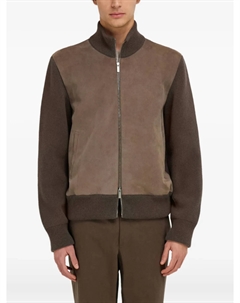 Куртка-бомбер на молнии, коричневый Ferragamo