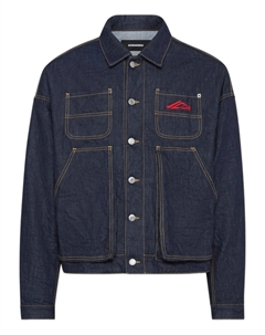 Джинсовая куртка с вышитым логотипом, синий Dsquared2