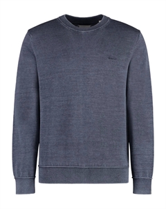 Свитер с круглым вырезом, синий Gant