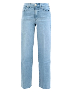 Джинсы прямого кроя, синий Paige