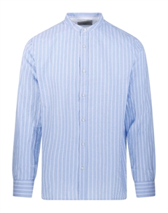 Полосатая рубашка Officine Generale, синий Officine generale