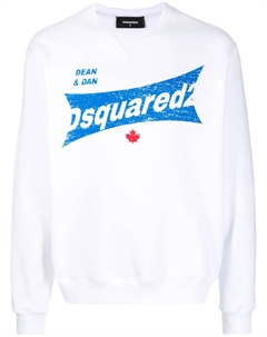 Толстовка с логотипом, белый Dsquared2