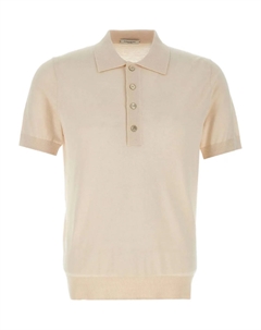 Рубашка поло из смесового шелка, нейтральный Paolo pecora