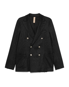 Двубортный пиджак, черный Eleventy