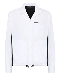 Рубашка с кулиской на подоле, белый Dsquared2