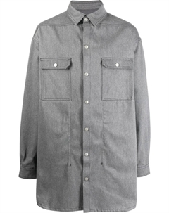 Пальто оверсайз Jumbo, серый Rick owens