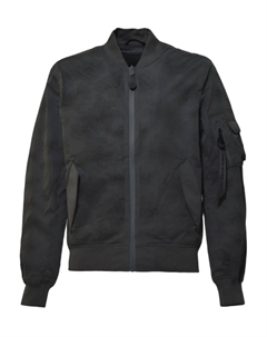 Куртка-бомбер на молнии с камуфляжным узором, серый Alpha industries