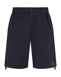 Шорты-карго из рипстопа с эластичной талией, синий C.p. company