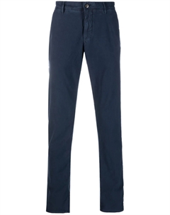 Прямые брюки, синий Incotex