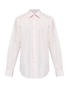 Рубашка с фирменной полоской, розовый Paul smith
