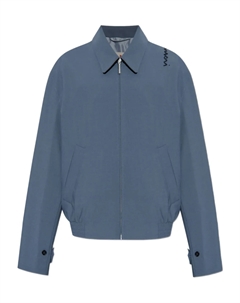 Куртка-бомбер с логотипом, синий Marni