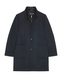 Двубортное пальто, синий Marc o'polo