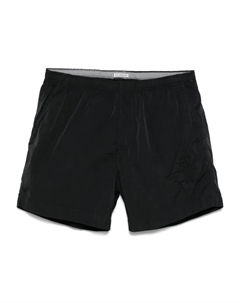 Шорты для плавания с вышитым логотипом, черный C.p. company