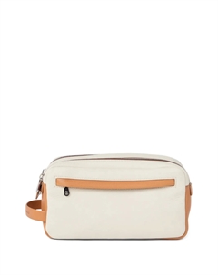 Кожаная косметичка, нейтральный Brunello cucinelli