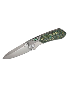 Складной нож Meteor, сталь M390, рукоять титан/карбон Remette