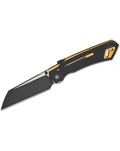 Складной нож Buster FG blackwash сталь Nitro-V, рукоять Black G10 Civivi