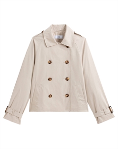 Тренчкот короткий бежевый Laredoute